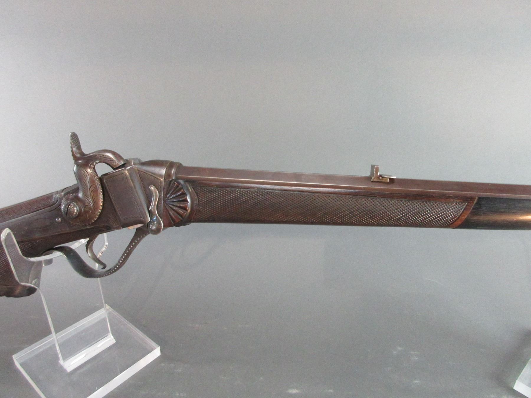 Sharps Model 1852 Slant Breech Percussion Rifle- .56- 29
