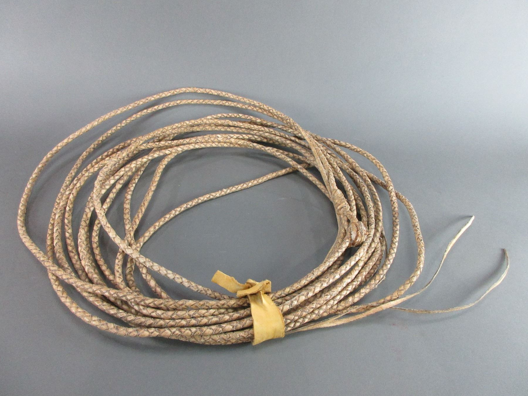 Braided Rawhide 4 Strand Riata- 46'