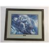 Image 1 : Signed And Numbered Barb Peets Mountain Goat Print- "Avalanche"- 759/950- 34" X 28"