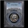 Image 2 : Proof PCGS 1961 Washington Quarter 25c Graded pr67 By PCGS