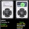 Image 1 : NGC 1964 Canada Dollar $1 Graded ms66 pl By NGC