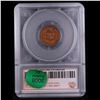 Image 5 : 1867 Indian Cent 1c Graded f15 BY SEGS