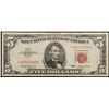 Image 2 : **Star Note** 1963 $5 Red Seal United States Note Grades vf++