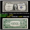 Image 1 : **Star Note** 1935E $1 Blue Seal Silver Certificate Grades Select CU