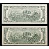 Image 3 : Set of 2 Concecutive 1995 $2 federal Reserve Notes Grades CU