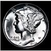 Image 2 : 1945-p Mercury Dime 10c Graded ms67 BY SEGS