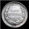 Image 3 : 1920 Maine Old Commem Half Dollar 50c Grades Choice+ Unc