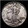 Image 2 : 1942-p Walking Liberty Half Dollar 50c Grades Choice Unc