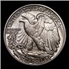 Image 3 : 1942-p Walking Liberty Half Dollar 50c Grades Choice Unc