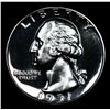 Image 2 : Proof 1957 Washington Quarter 25c Graded pr67+ cam BY SEGS