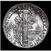 Image 3 : 1945-p Mercury Dime 10c Graded ms67 BY SEGS