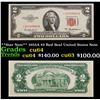 Image 1 : **Star Note** 1953A $2 Red Seal United States Note Grades Choice CU