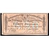 Image 2 : 1864 Confederate Thirty $30 interest Note  Grades Choice AU/BU Slider