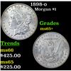 Image 1 : 1898-o Morgan Dollar $1 Grades GEM+ Unc