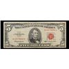 Image 2 : 1963 $5 Red seal United States Note Grades vf+