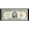 Image 2 : 1963 $5 Red seal United States Note Grades vf++
