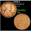 Image 1 : 1910-s Lincoln Cent 1c Grades f, fine