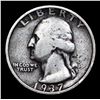 Image 2 : 1937-s Washington Quarter 25c Grades vf+