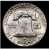 Image 3 : 1948-d Franklin Half Dollar 50c Grades Choice Unc FBL
