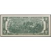 Image 3 : **Star Note** 1976 $2 Green Seal Federal Reserve Note Grades Gem CU