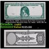Image 1 : 1929 Series ABNC American Bank Note Company 10 Denomination Specimen Note, Ca. 1960s - 1970s JSC 68 