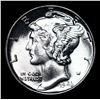 Image 2 : 1943-p Mercury Dime 10c Grades GEM++ Unc