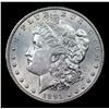 Image 2 : 1891-p Morgan Dollar $1 Grades Select+ Unc