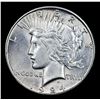 Image 2 : ***Auction Highlight*** 1924-s Peace Dollar $1 Graded Choice Unc By USCG (fc)