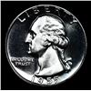 Image 2 : Proof 1955 Washington Quarter 25c Graded pr67 dcam BY SEGS