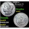 Image 1 : 1888-s Morgan Dollar $1 Grades Select Unc