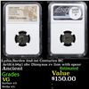 Image 1 : NGC Lydia,Sardes 2nd-1st Centuries BC Ae18(4.96g) obv Dionysus rv lion with spear Graded VG By NGC