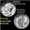 Image 1 : 1944-p Mercury Dime 10c Grades GEM+ FSB