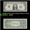 Image 1 : 1963B $1 'Barr Note' Federal Reserve Note Grades xf+