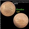 Image 1 : 1837 Executive Experiment Hard Times Token 1c Grades vg, very good
