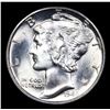 Image 2 : 1944-s Mercury Dime 10c Graded ms67 FSB BY SEGS