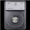 Image 4 : 1944-s Mercury Dime 10c Graded ms67 FSB BY SEGS