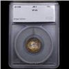 Image 4 : ***Auction Highlight*** 1811/09 JR-1 Capped Bust Dime Rainbow Toned 10c Graded vf25 By SEGS (fc)