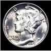 Image 2 : ***Auction Highlight*** 1941-p Mercury Dime Near TOP POP! 10c Graded ms67+ FSB BY SEGS (fc)