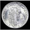 Image 3 : 1945-p Mercury Dime 10c Grades GEM++ Unc