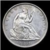 Image 2 : ***Auction Highlight*** 1861-o Seated Half Dollar W-09 CSA Issue 50c Graded Choice Unc PL BY USCG (f