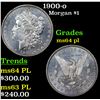 Image 1 : 1900-o Morgan Dollar $1 Grades Choice Unc PL