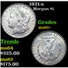 Image 1 : 1921-s Morgan Dollar $1 Grades Select+ Unc