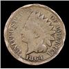 Image 2 : 1864 CN Indian Cent 1c Grades vg+