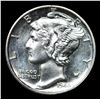 Image 2 : 1944-s Mercury Dime 10c Grades GEM+ FSB