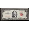 Image 2 : **Star Note** 1953c $2 Red Seal United States Note Grades Gem CU