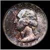 Image 2 : 1957-d Washington Quarter 25c Grades GEM++ Unc