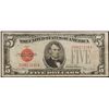 Image 2 : 1928F $5 Red Seal United States Note Grades vf+