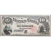 Image 2 : 1880 "Jackass Note" $10 Large Size Legal Tender Note Grades vf++ FR-110