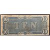 Image 3 : 1864 $10 Confederate Note, T68 Grades f+