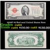 Image 1 : 1928F $2 Red seal United States Note Grades Choice CU